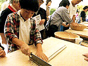 蕎麦打ち体験